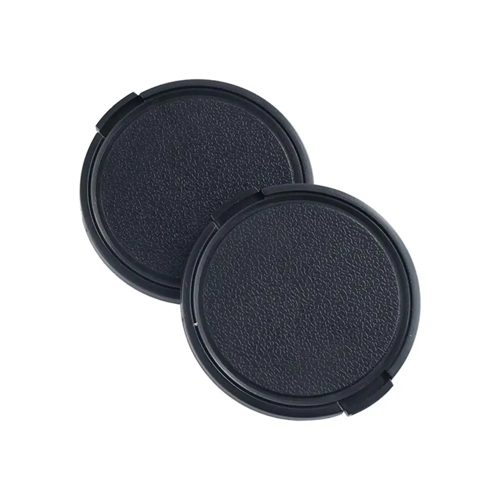 Lens Hood Front Cap Camera Lens Cap Side Pinch Hemp Face Lens Cover Dustproof Cover Lens Cap 37mm 40.5mm 49mm