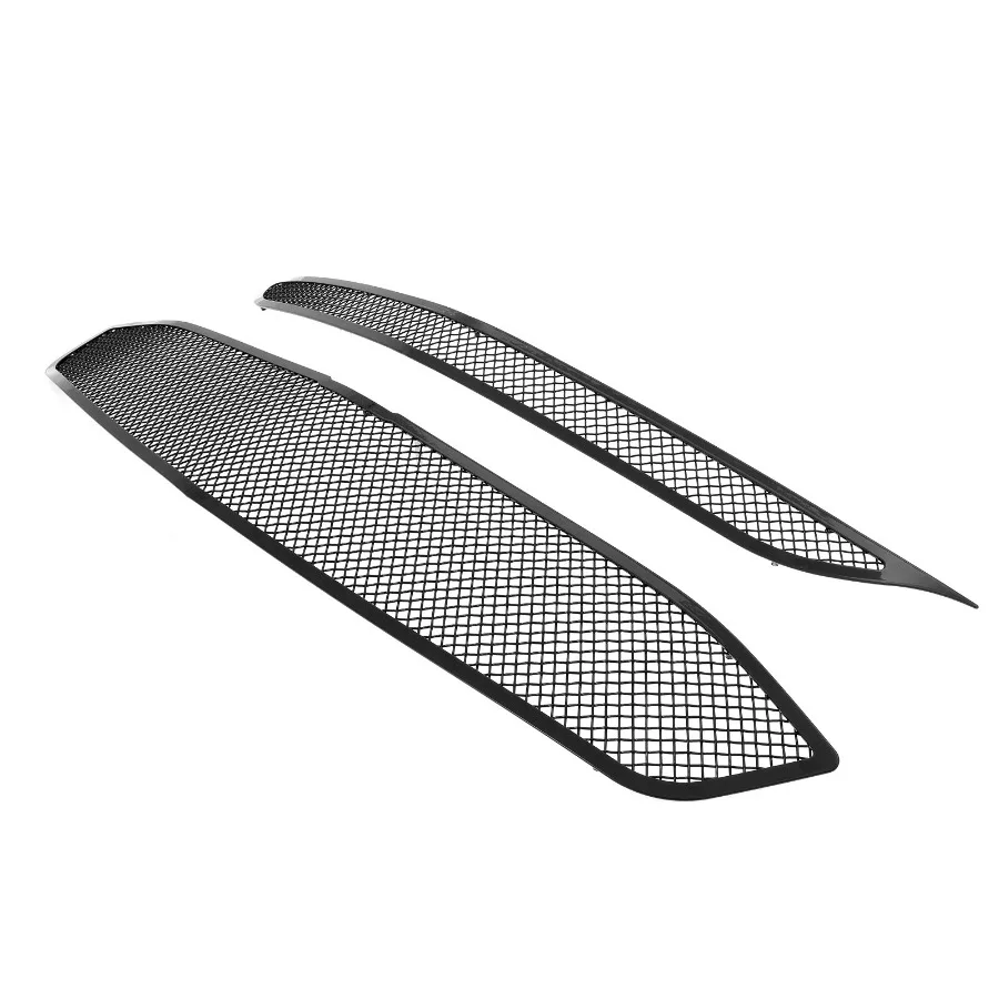 

Подходит для Chevy Malibu основная верхняя вставка из нержавеющей черной сетки 2016-2018 гг.