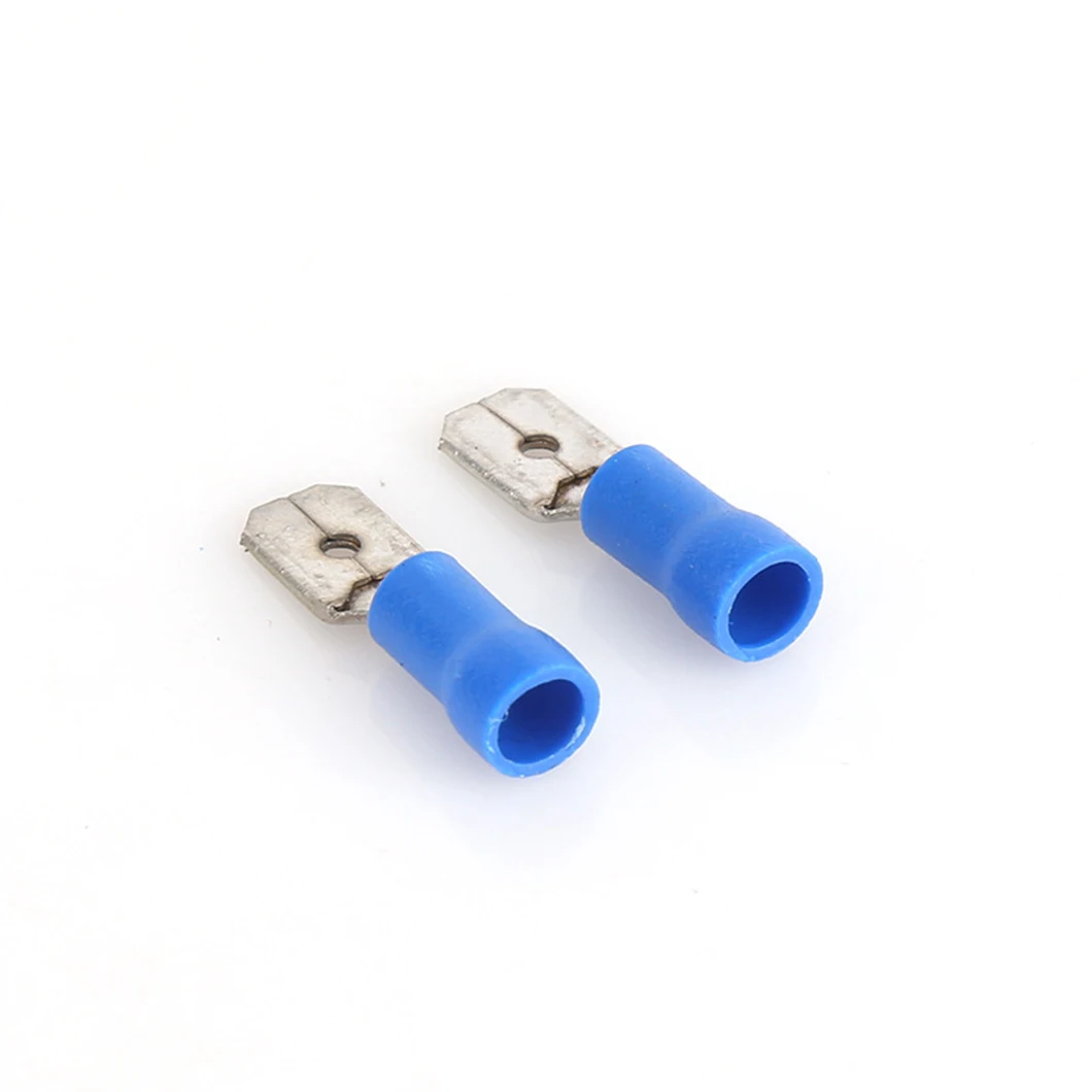 MDD2-250 Male Pre Insulated Cold Pressed Terminal Insulated Shovel Wire Connector Electrical Crimping Terminal