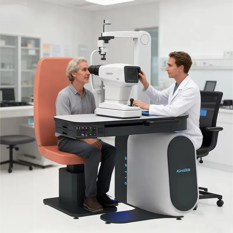 ASJ-6000B Optical Equipment Ophthalmic Refraction Combined   Optometry Unit Optometry Equipment