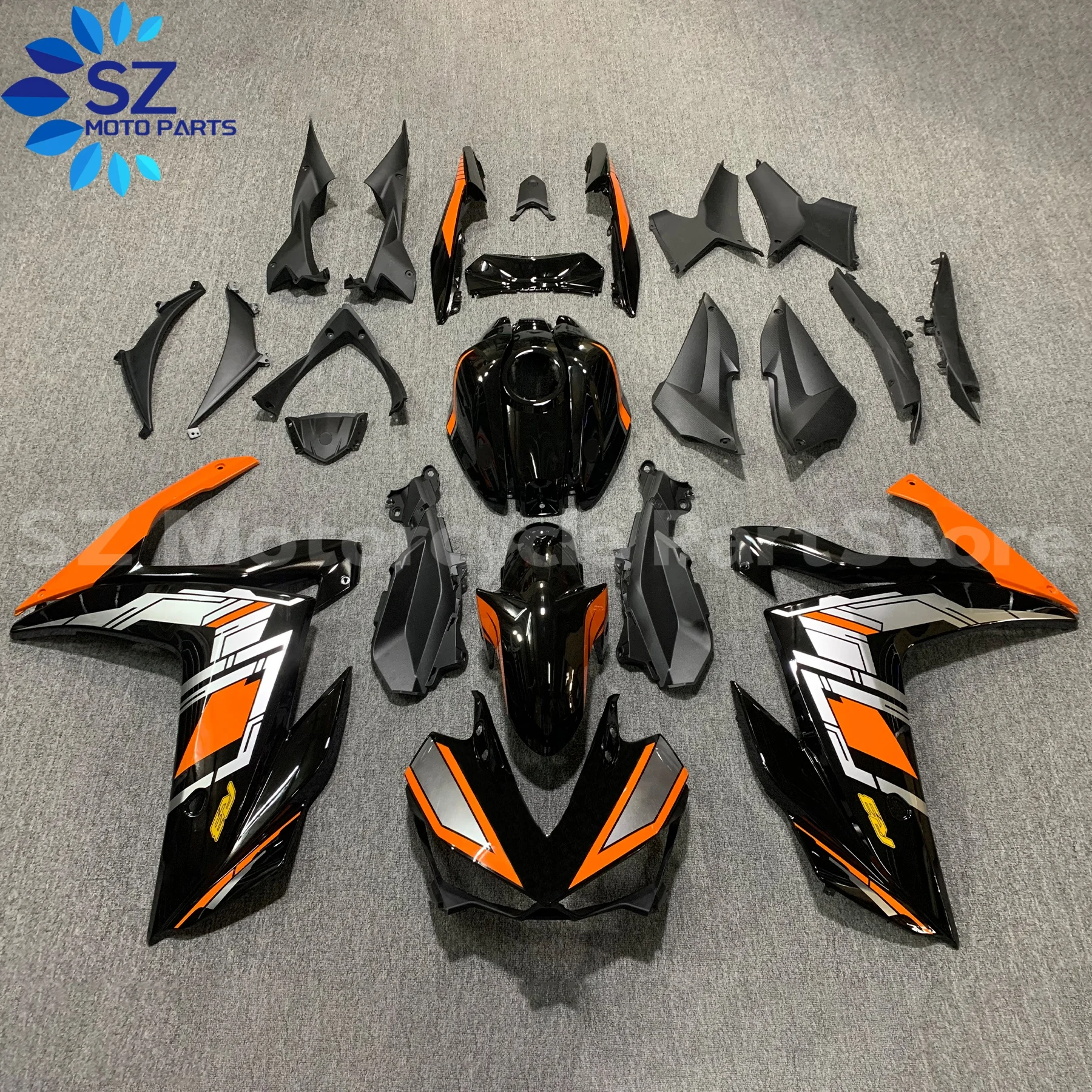 

New ABS Motorcycle Accessories Fit For YAMAHA YZF R3 R25 2014 2015 2016 2017 2018 Fairings Kit Bodywork fairing