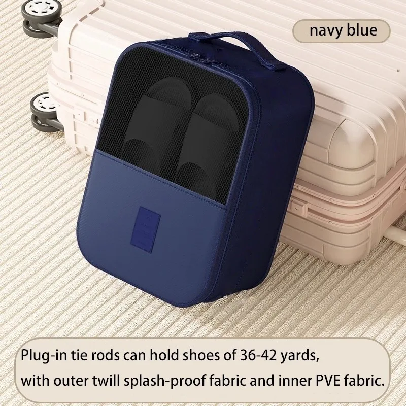 Portable 1 Layers Shoes Organizer Bag Polyester Luggage Travel Storage Box Zipper Suitcases Duffle Tote Bag Travel Accessories
