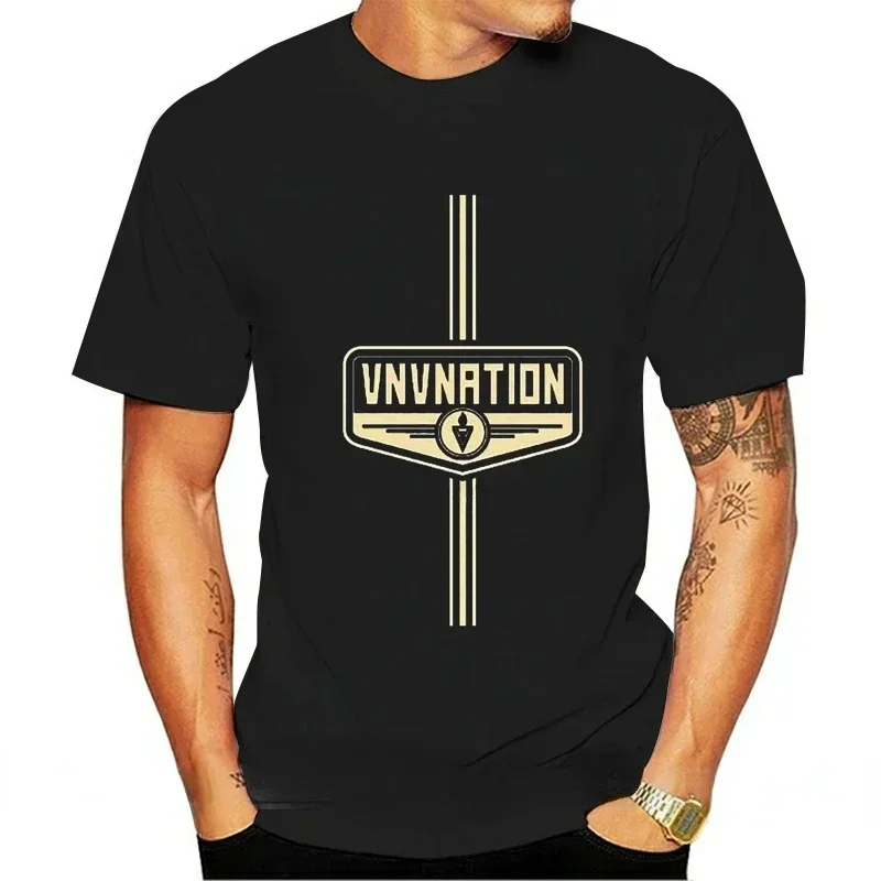 The Never Ending Lights Men's T-Shirt Newest Casual Slim Fit Fashion Grapgic Short Sleeves Vnv Nation  Graphic Cotton