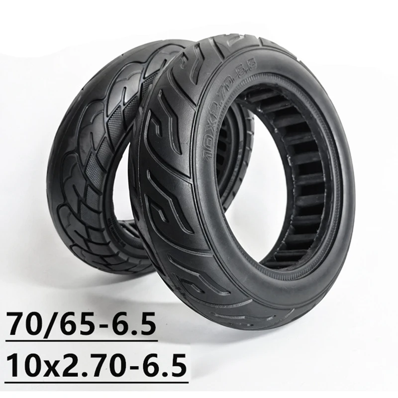 10 Inch 70/65-6.5 Solid Tire Universal Tyre Electric Scooter Rubber Replacement Parts