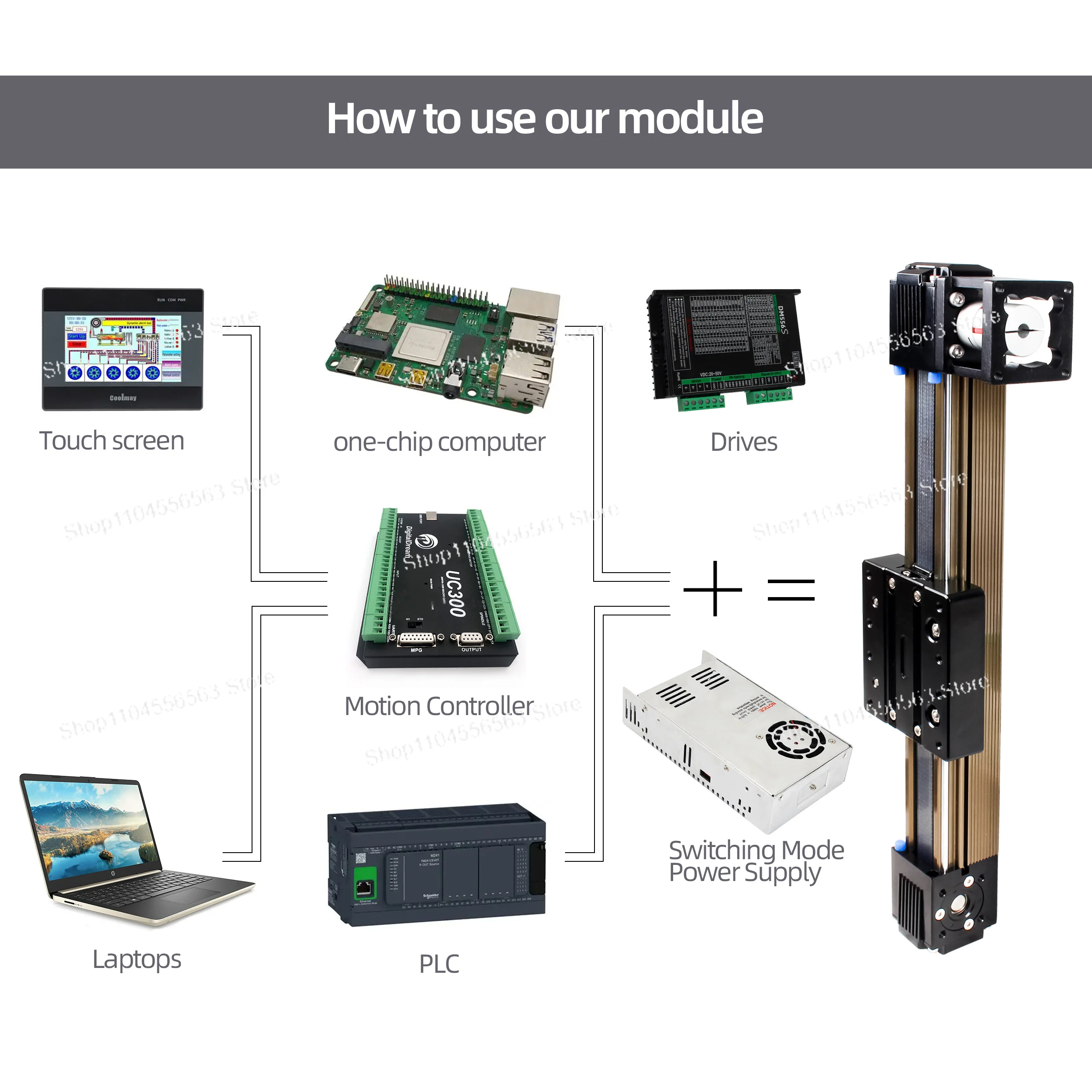45mm 60mm CNC X Y Z axis Synchronous belt Linear Module Guide Actuator Stage Rail Motion Slide Table
