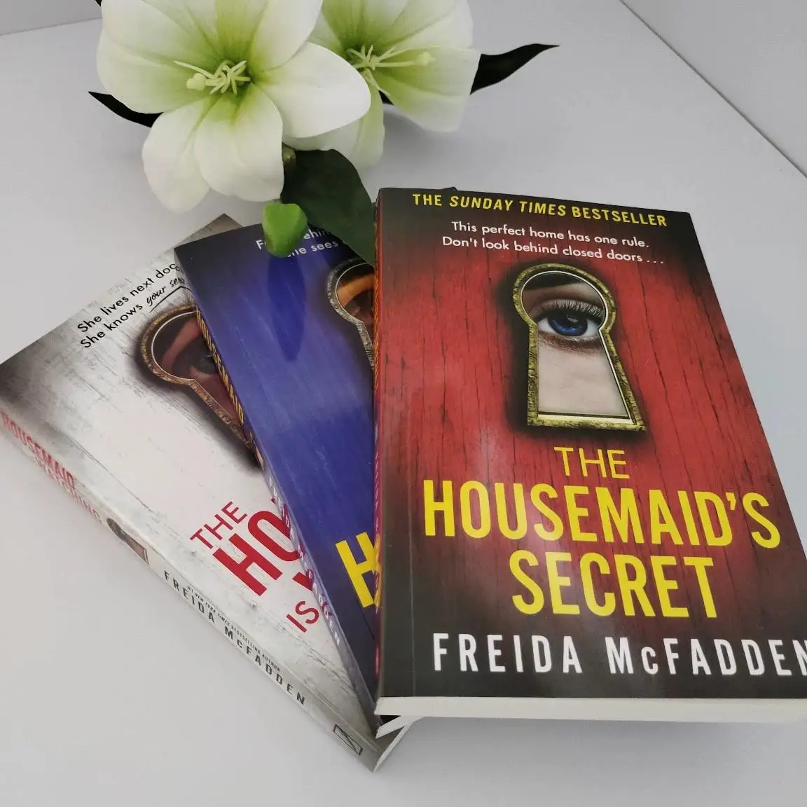 The Housemaid Vol 1-3 Freida McFadden Paperback English Book Suspense Thriller Novel Reading Gift