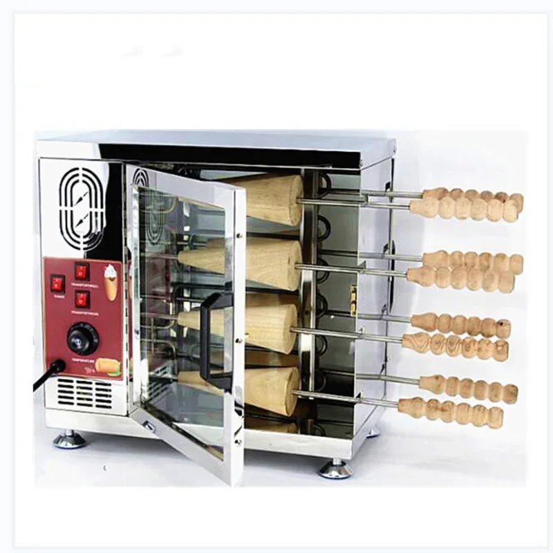 chimney cake commercial oven machine/stainless steel bread roll ice cream machine