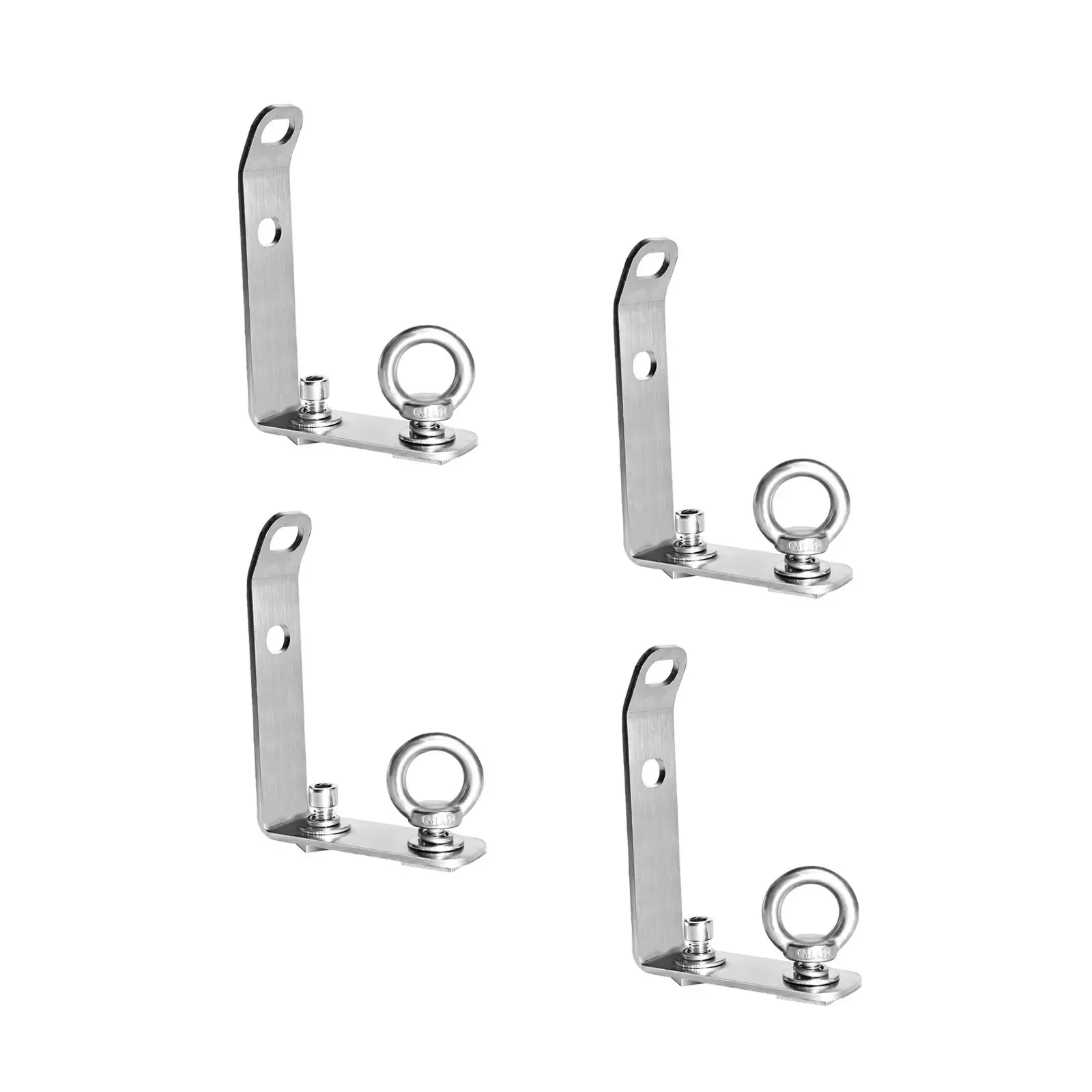 Load Stops Accessory for T Slot Truck Cross Bar Replacement Stainless Steel Robust Rooftop Rack Stoppers for Cargo Transport