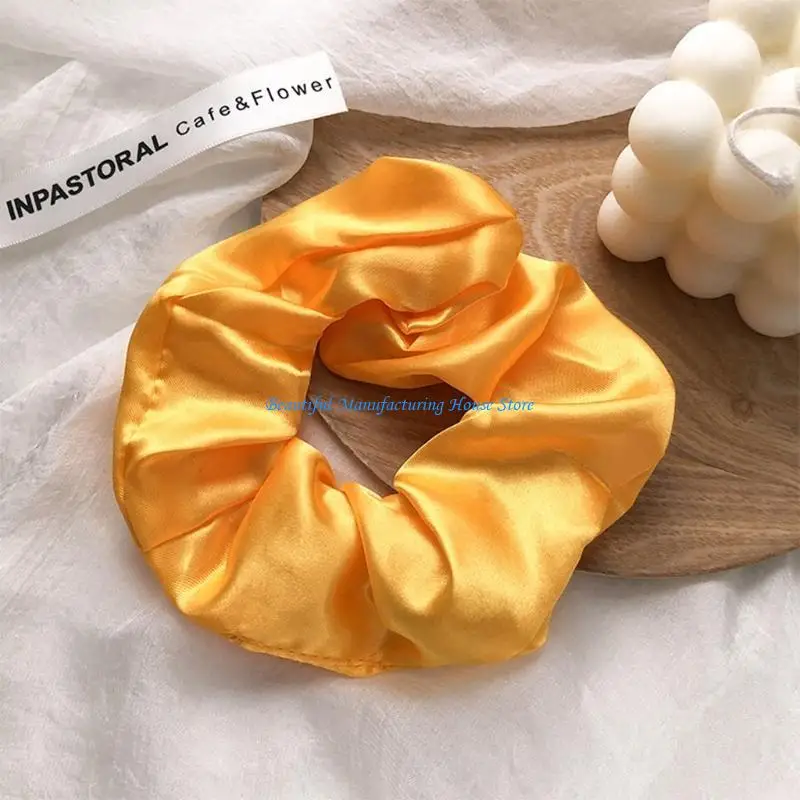 

E56A Special Light-Emitting Hair Scrunchies Elasticated Hair Band 8 Color Hair Tie