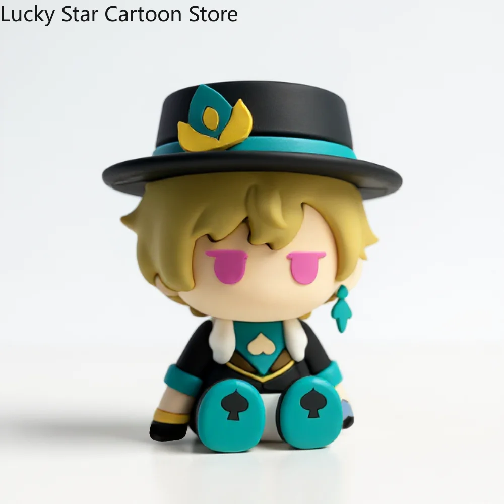 

Аниме периферийные устройства авантюрин Honkai: Star Rail Series косплей милая версия Q ПВХ мягкая резиновая фигурка модель настольное украшение подарок