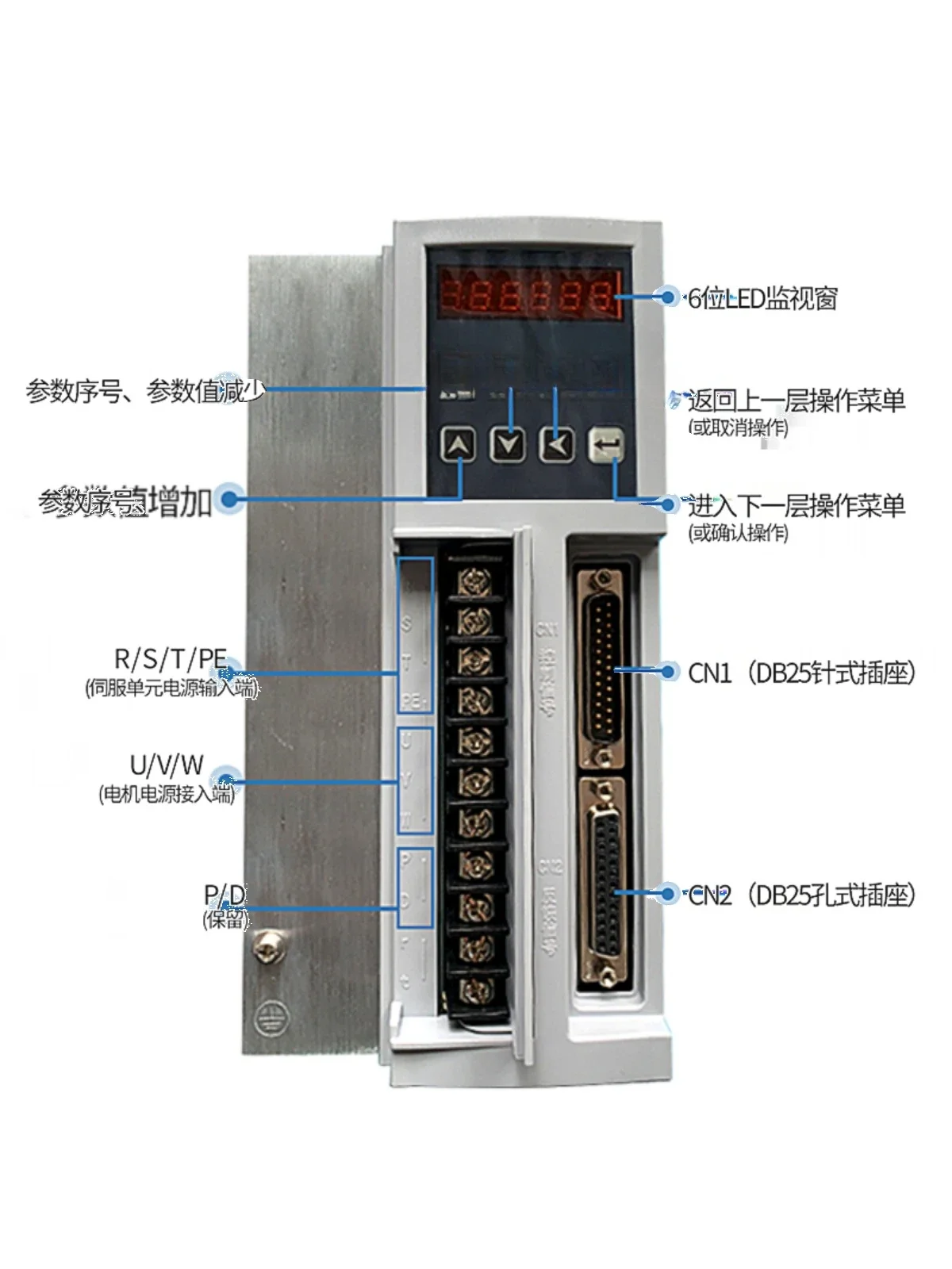 Numerical control AC servo driver DA98A-20/30 machine tool