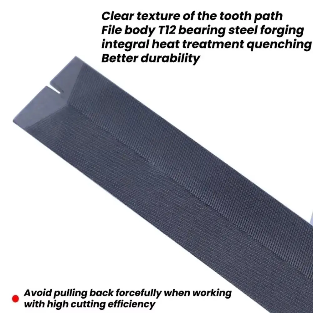 1 قطعة منشار التقليم المعيني ملف مثلث المعادن الخشب عرموش مع مقبض TPR T12 تحمل الصلب النجارة أداة اليد