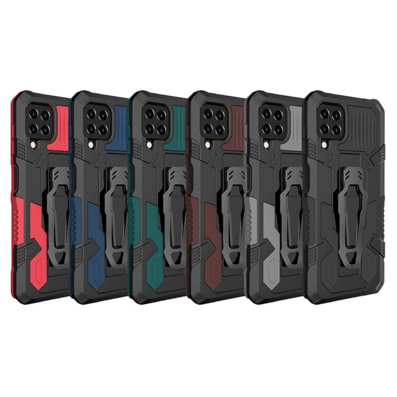 Anti-Fall Magnetic Back Clip Bracket Protective Shockproof Phone Case For Samsung A25 A15