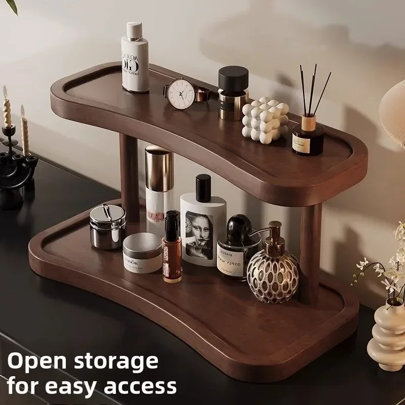 Factory direct sale Minimalist Small tabletop rack Cafe Cosmetics Multi-layer storage rack Mug cup holder