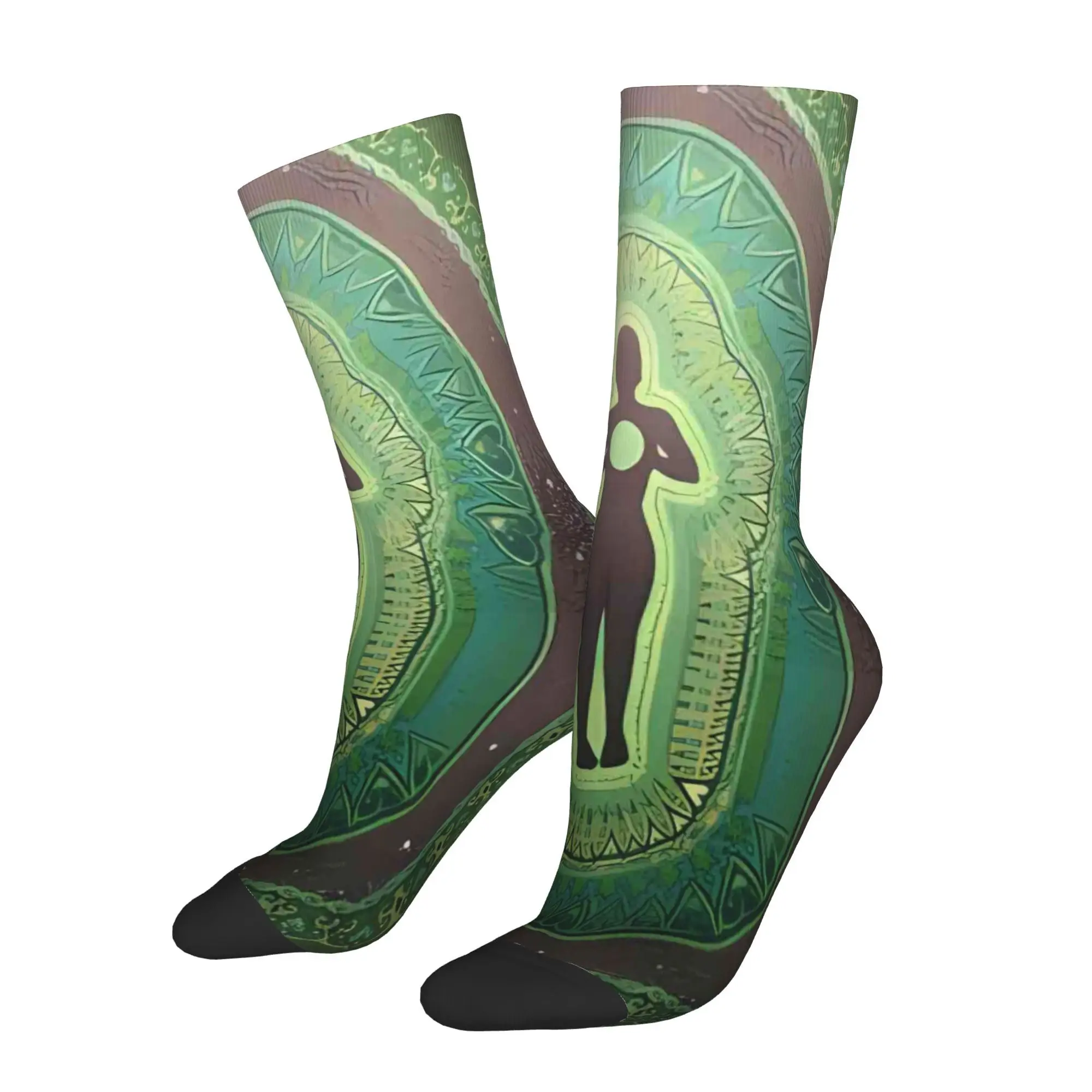 

Indian Culture Style Socks Male Mens Women Summer Stockings Printed