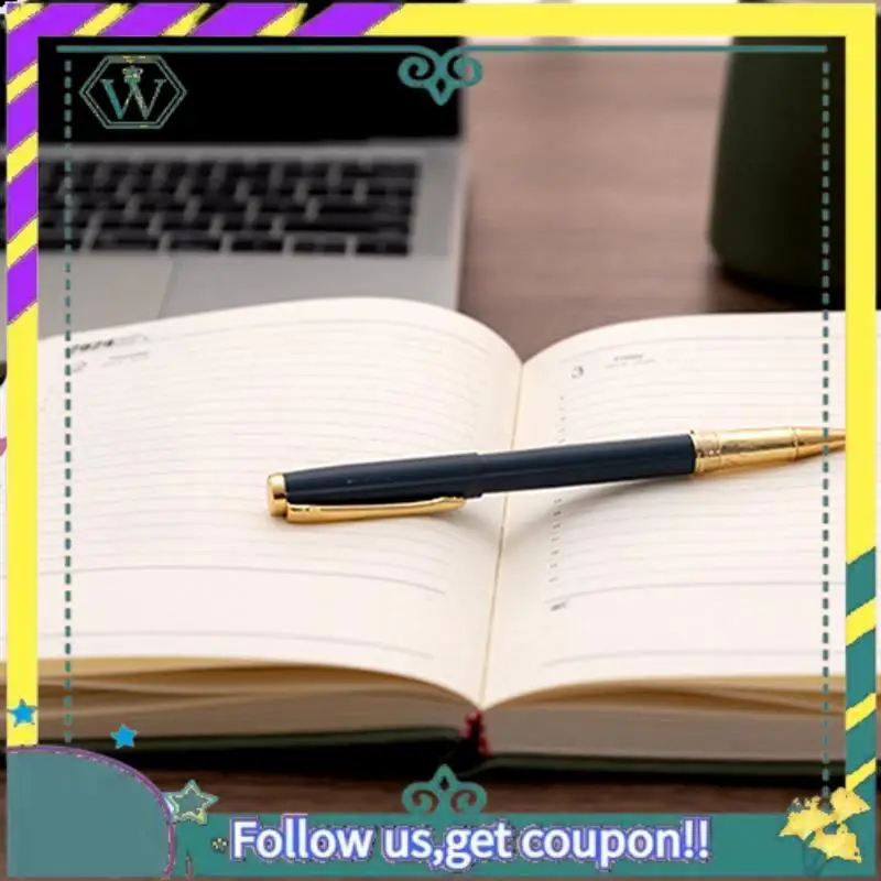 NEW 2024 Portable Planner 365 Days Cover Daily Weekly Schedule Notebook Compact Calendar Journal School Office Agenda Durable Bl