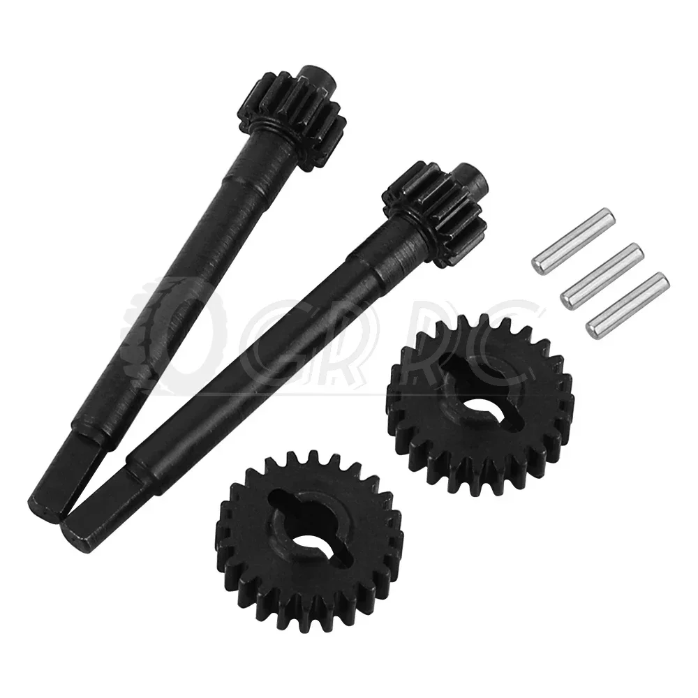 Metal Steel Rear Axle Length Extended CVD Drive Shaft Kit for 1/18 Redcat Ascent 18 RC Crawler Car Accessories