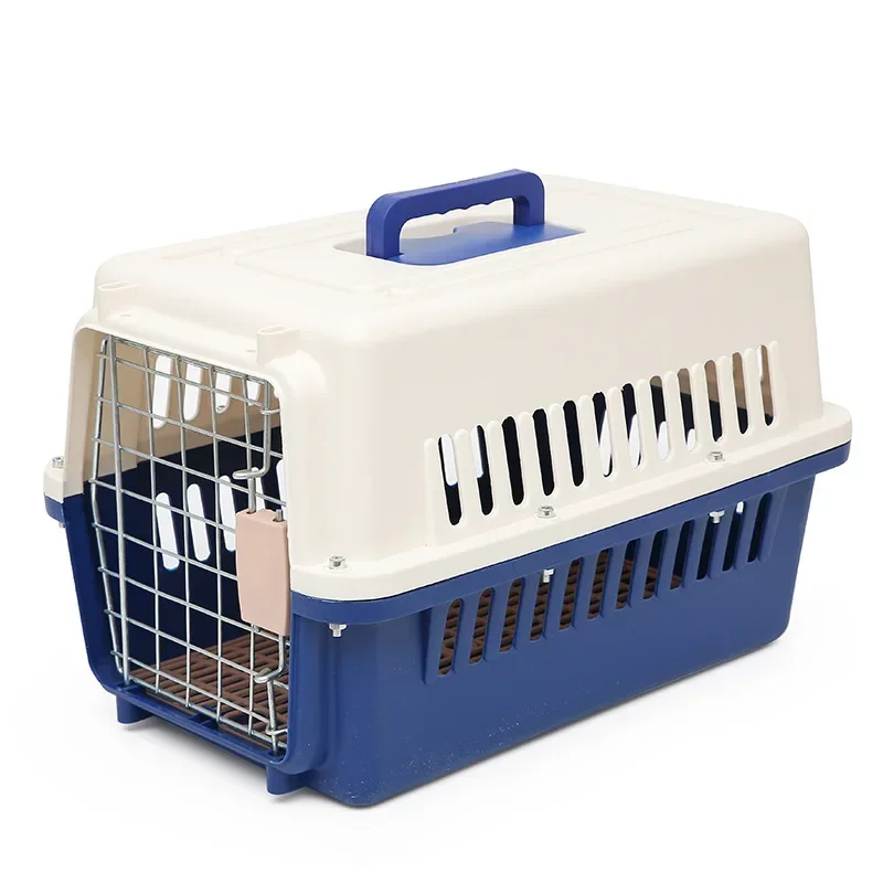 

Large Plastic Airline Pet Cages, Shipping BoxOutdoor Portable Pet Supplies