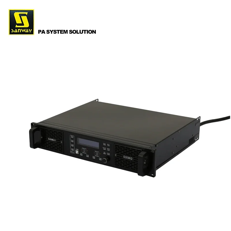 D20KQ FP20000Q Sanway 4 Channels DSP Power Amplifier Professional