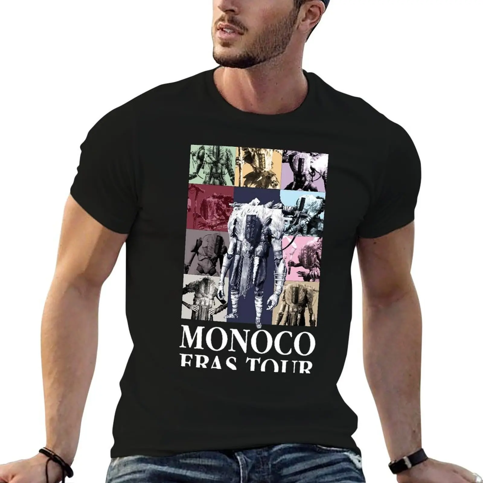 

Monoco Vintage Bootleg Tour T-Shirt funny t shirts cotton man graphic t shirt T-Shirt