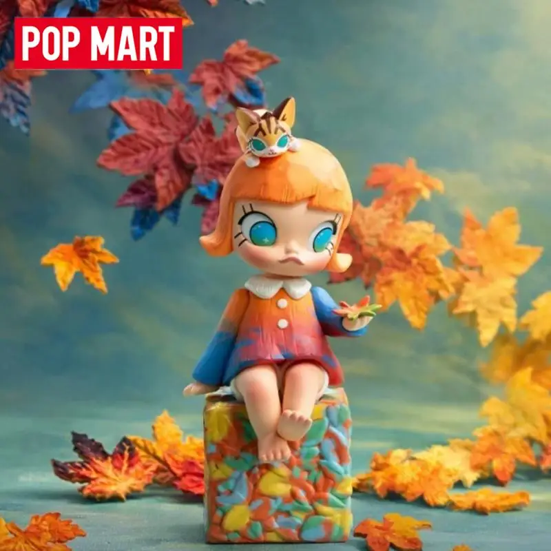

POP MART MOLLY Scenery Along The Way 20th Anniversary Series Mystery Box Genuine Blind Box Guess Toys Bag Ornament Figurine Home