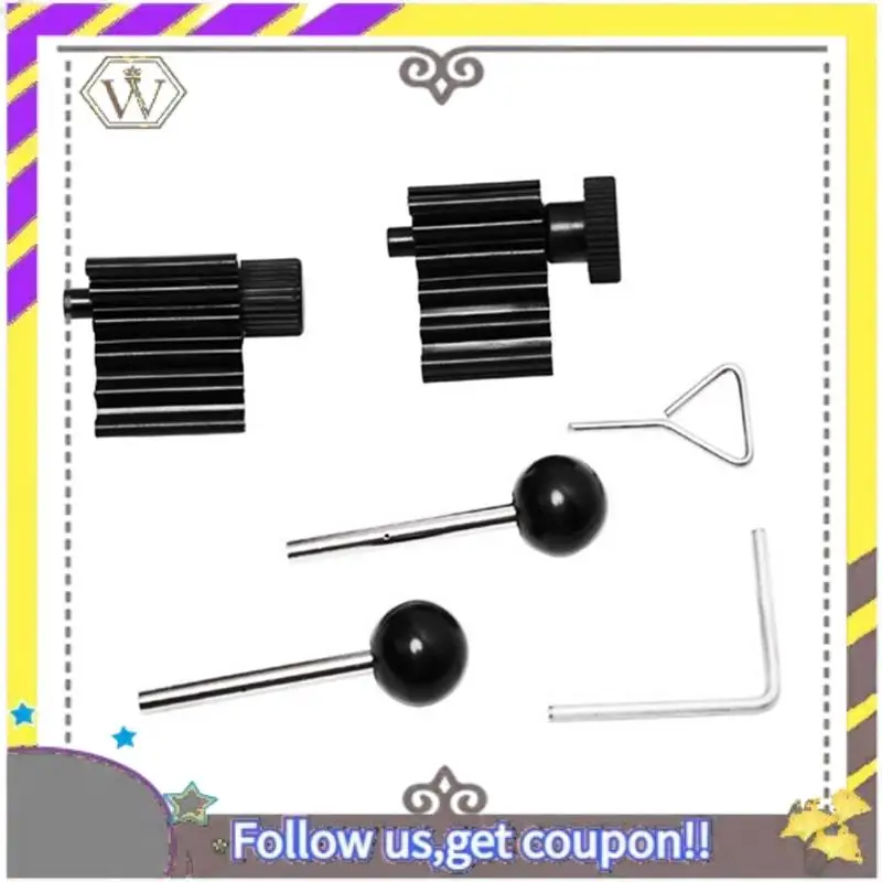 

ABXV-Crank Locks Металлические кривошипные замки Набор инструментов для Golf Skoda VAG 1.4/1.9/2.0 Tdi PD T10050