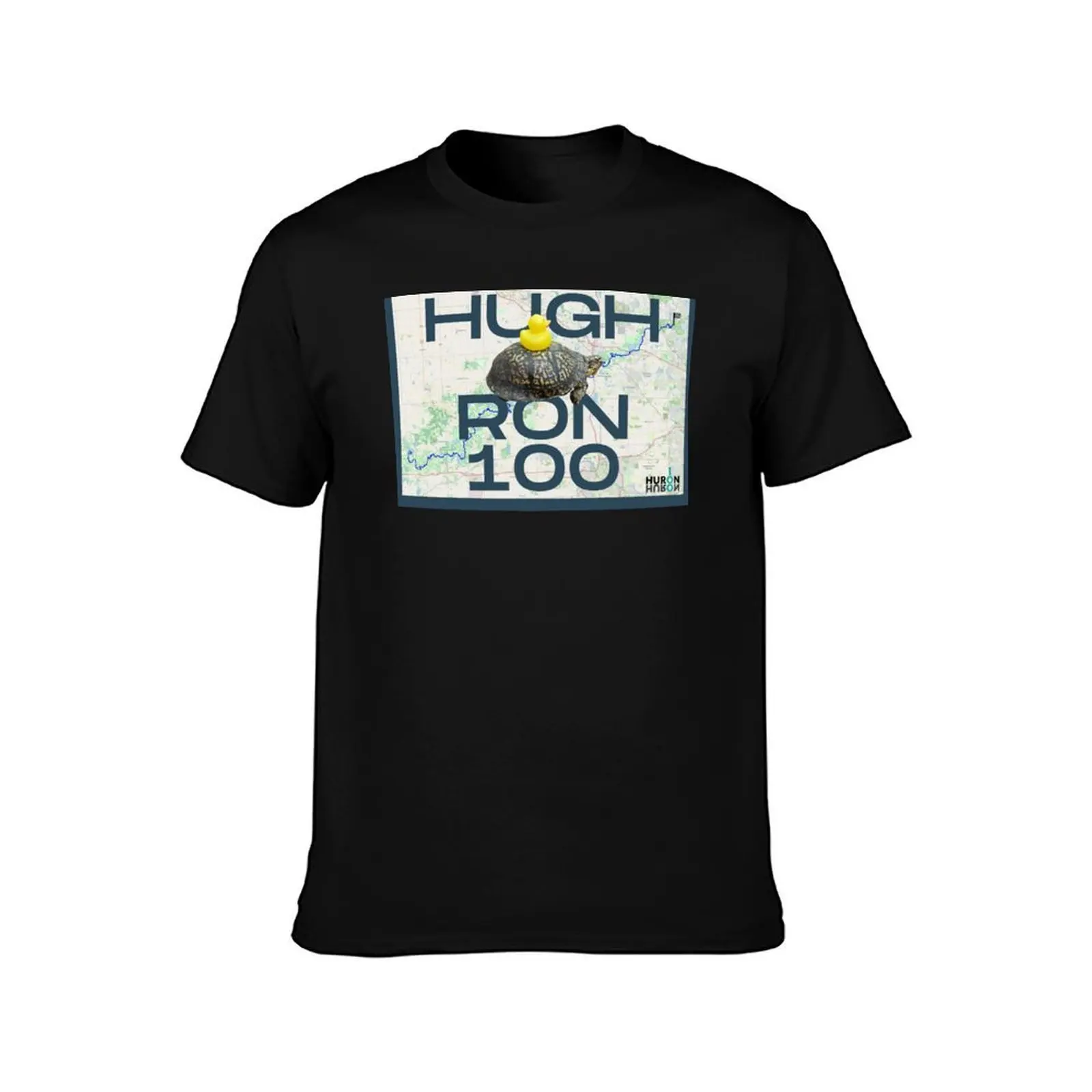 Hugh Ron 100 T-Shirt Functional Casual Short Sleeve Tee T-Shirt