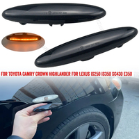 2PCS Led Dynamic Side Marker Turn Signal Light For Toyota Crown Royal Saloon S18 2003 2004 2005 2006 2007 2008