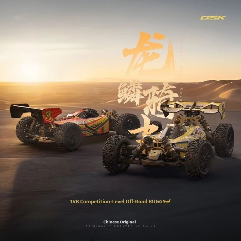 New Long Lin Knight DSK08 Electric Yue RC Professional Remote Control Car Competition Off-road Vehicle Four-wheel Pull Car