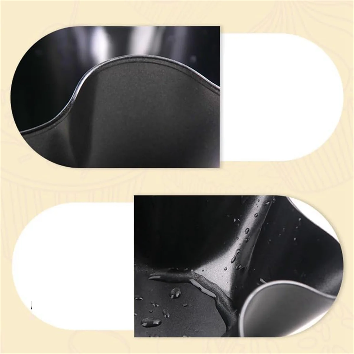 

4 шт., 8 дюймов, большая чаша для скорлупы тако с антипригарным покрытием-углеродистая сталь, формы для изготовления тортильи, формы для выпечки, тостада для салатников