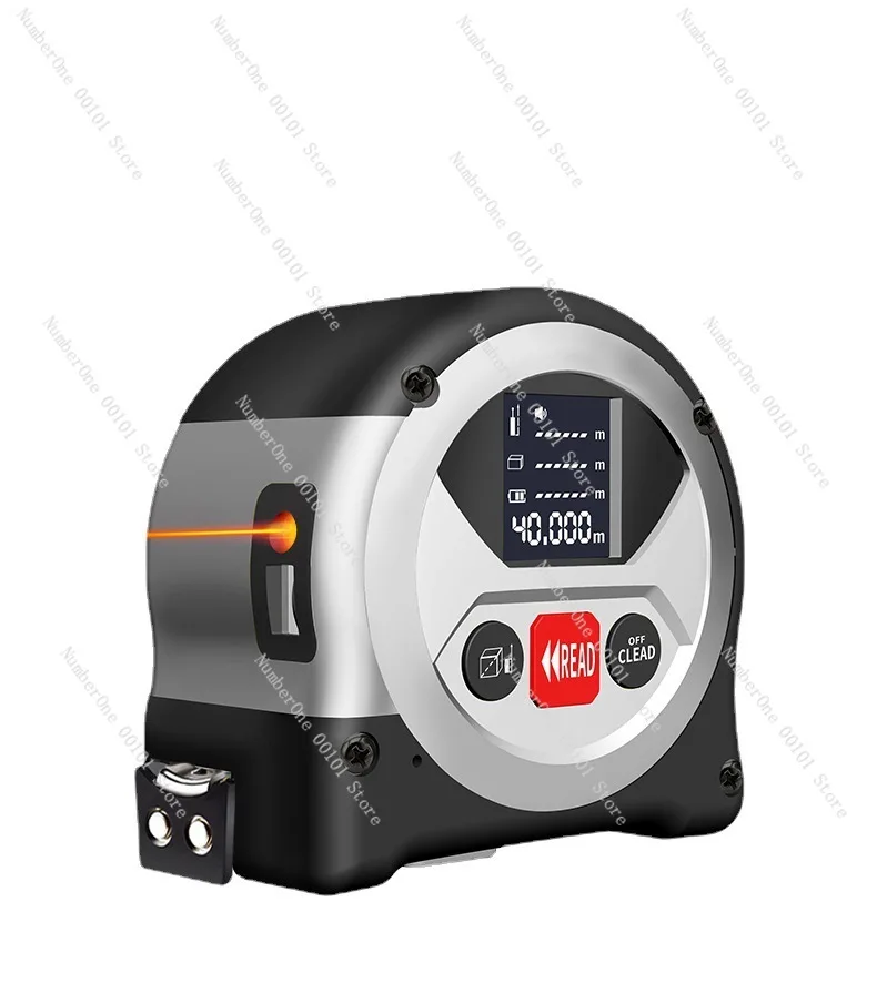 

Laser Range Finder Tape Measure Steel Tap Infrared High Precision Laser Rangefinder 5M Tape Measure 60 M Electronic Ruler