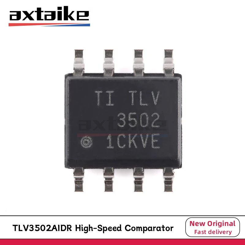 

5PCS TLV3502AIDR SOP-8 TLV3502AID TLV3502 3502 SMD 4.5ns Rail-to-Rail High-Speed Comparator in Microsize Packages IC
