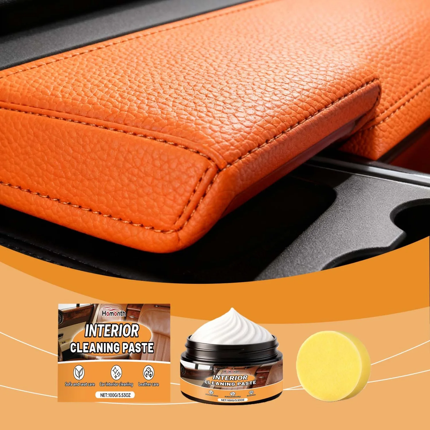 

Универсальный спрей для чистки и ухода за кожей автомобиля — ежедневная очистка и кондиционирование сидений, диванов и других поверхностей салона