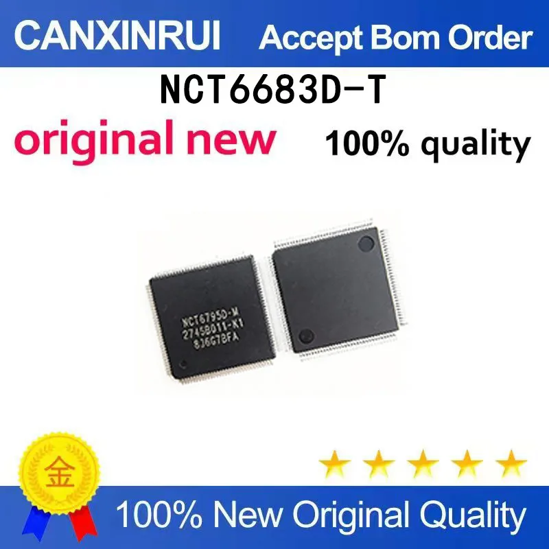 

(5-100 pieces)New NCT6683D-T NCT66830-T QFP spot chip