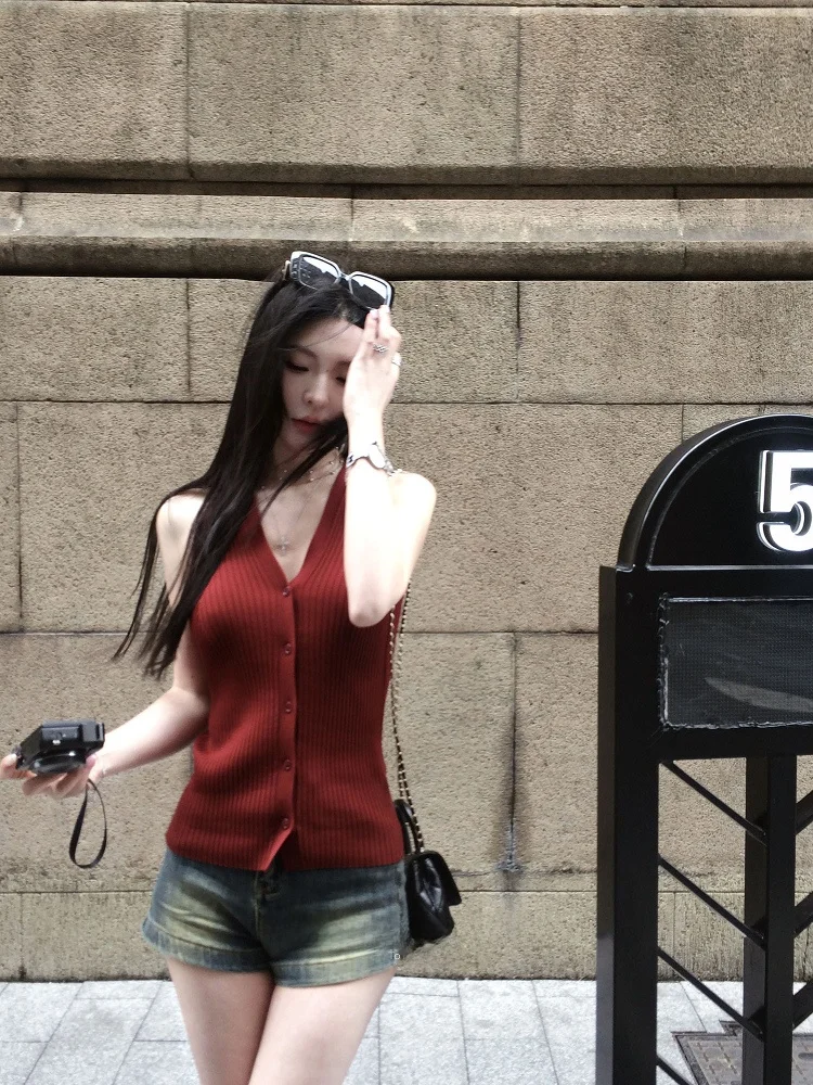 

Джинсовые шорты с высокой талией А-силуэта для женщин, летние, утягивающие, универсальные, в стиле ретро, модель Berlin Step