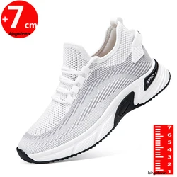 Men Lifts Height Increase Insoles 6cm Sneakers Adjustable Soles for Man Elevator