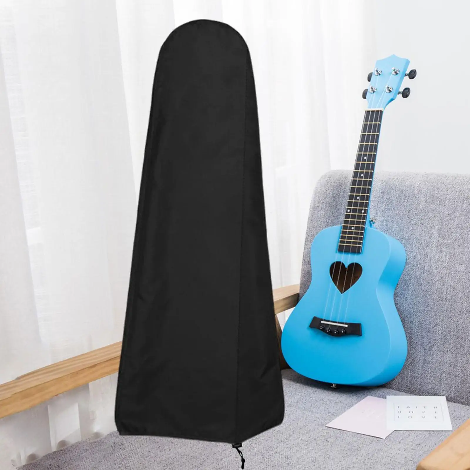 

Ukulele Dust Cover Holder Gear Protective Cover for Home Organization Travel
