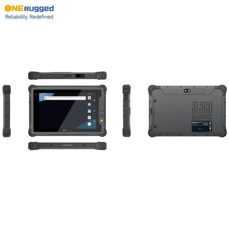 ONERugged M80T Industrial 8 Inch Hardened Android Tablet Rugged PC 1000 Nits IP65 Waterproof 10000mAh Battery Octa-core