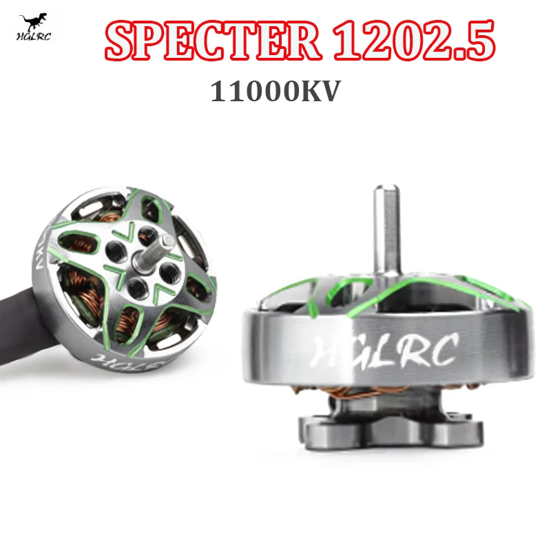 4PCS HGLRC SPECTER 1202.5 Brushless Motor 11000KV 1-2S LIPO for FPV Freestyle 85mm 2.5inch Toothpick 3inch Long Range Drones