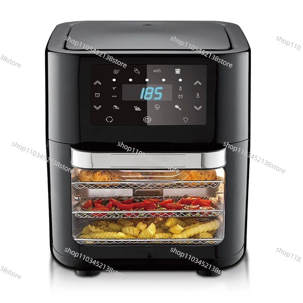 Air Fryer Multifunctional Household Oven Large Capacity Smart Touch Screen Visual Electric Oven 12L