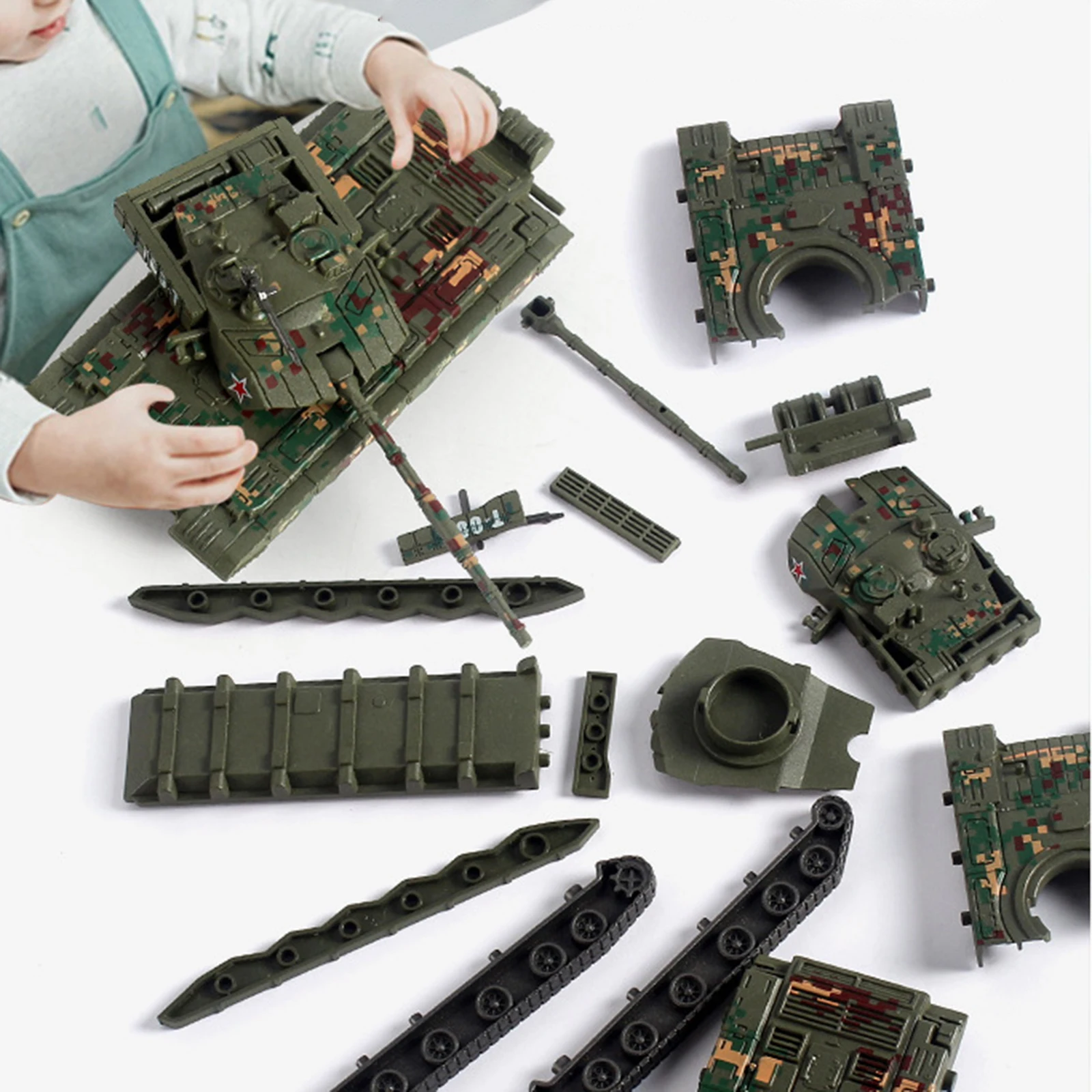 Maßstab 1:72 Pretend Spielzeug Souvenir Miniatur Panzer Gebäude Militär Modell Panzer Modell Kit Für Kinder Kinder Jungen Sammlung Junge Geschenk