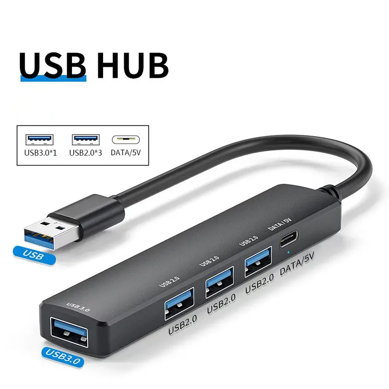 

Адаптер с USB 3,0 2,0 USB C для передачи данных, 5 В