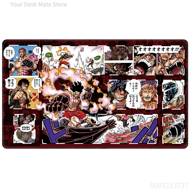 Wasserdichte Rutschfeste Einteilige Anime-Spielmatte TCG-Kartenspiel-Matte für Sammelkarten