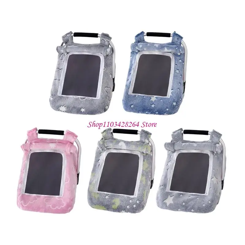 

Breathable Bassinet Cover Full From Dirt Wind Safety Snaps Elastic