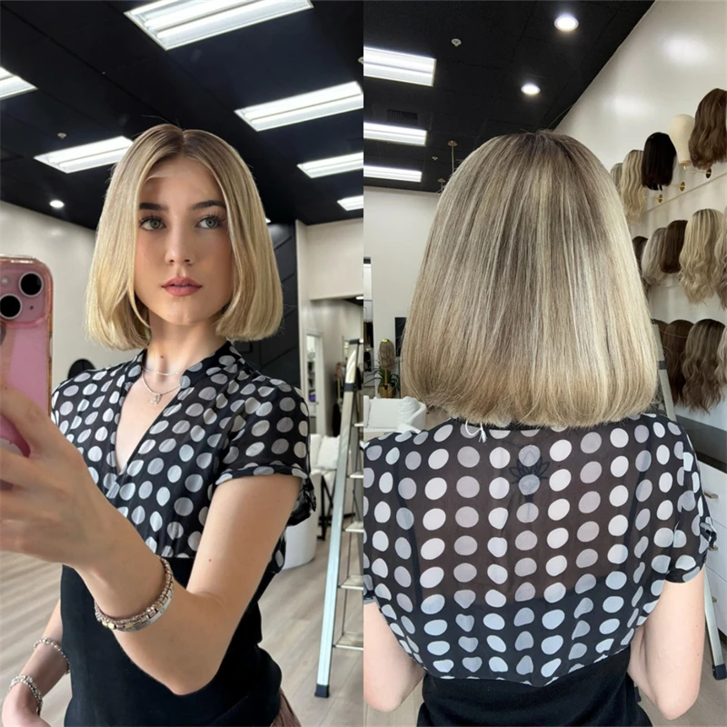 : Pelucas humanas personalizadas (para blanco)