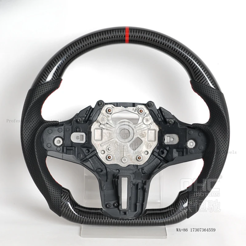 Suitable for 20-24 BMW G series G20 3 Series carbon fiber car steering wheel modification for racing