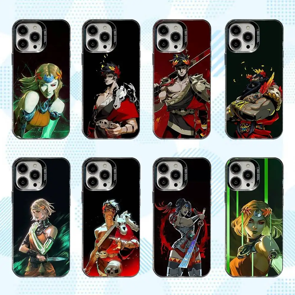 

Game H-Hades II Phone Case For iPhone 16,15,14,13,12,11,Mini,Pro,SE,MAX White Matte Shockproof Cover