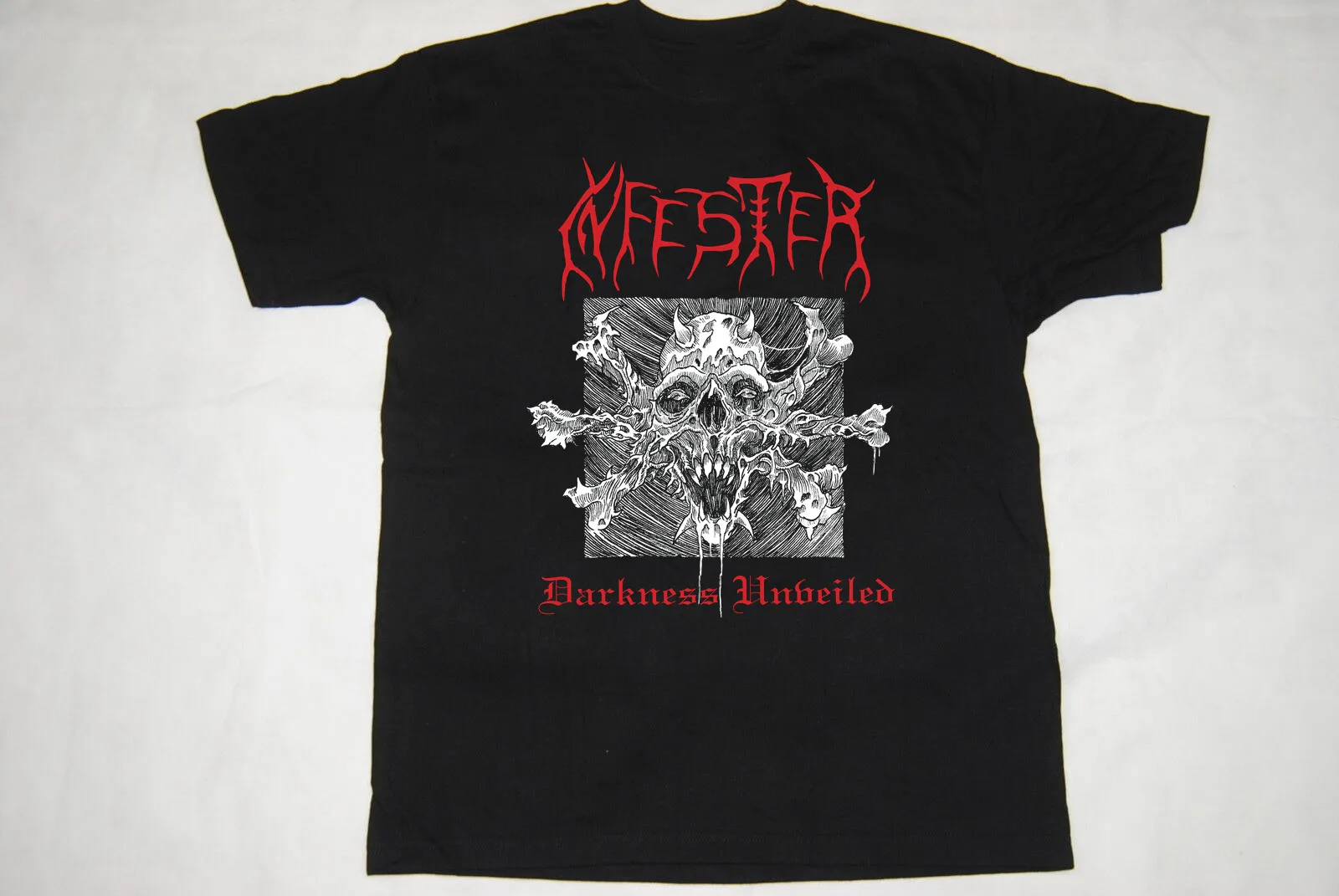 Infester Band For Friends Black T Shirt Cotton All Size JK401