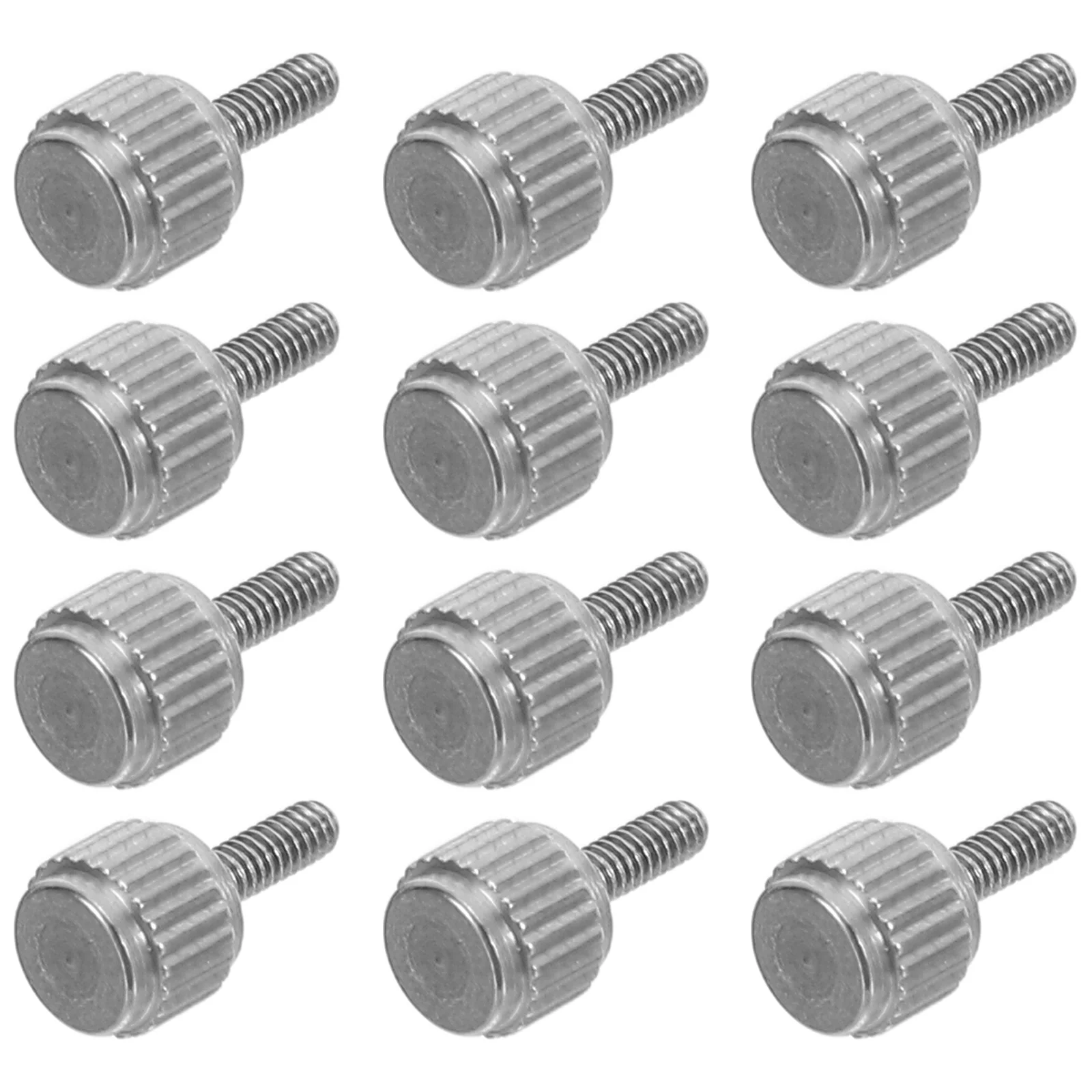 

20Pcs M2.5x8mm Flat Head Stainless Steel Knurled Thumb Screws for Accurate Tool Calibration and Measurement Equipment