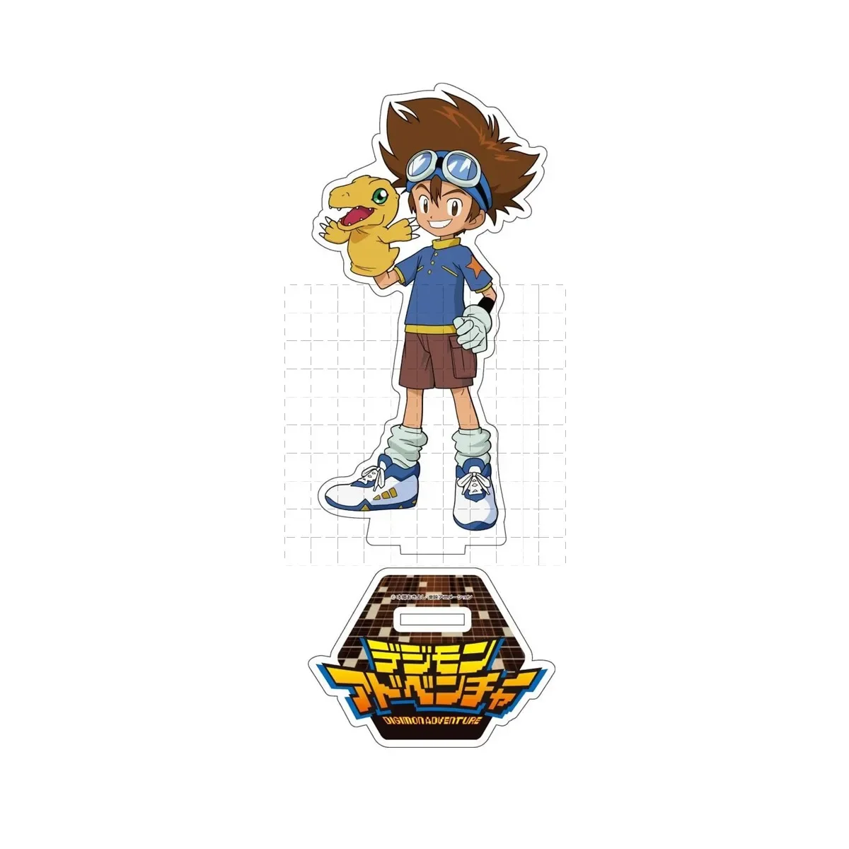 Game Digimon Adventure Acrylic Stand Doll Anime Agumon Gabumon Piyomon Yagami Taichi Figure Model Plate Cosplay Toy for Gift